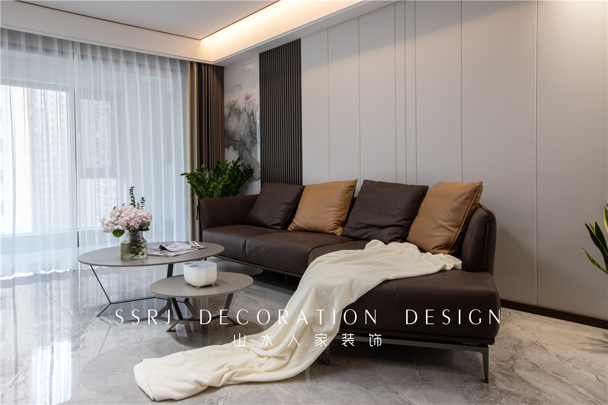 大華鉑金瑞府現代簡約風格裝修效果圖