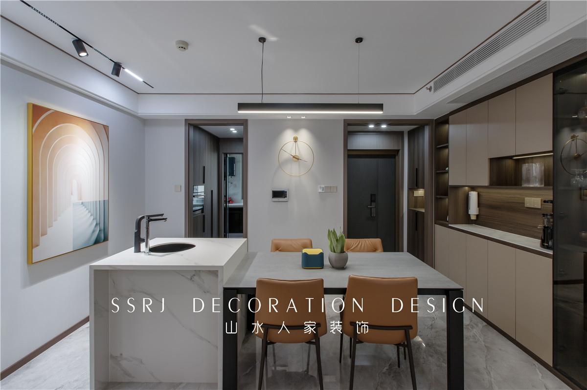 大華鉑金瑞府現代簡約風格裝修效果圖