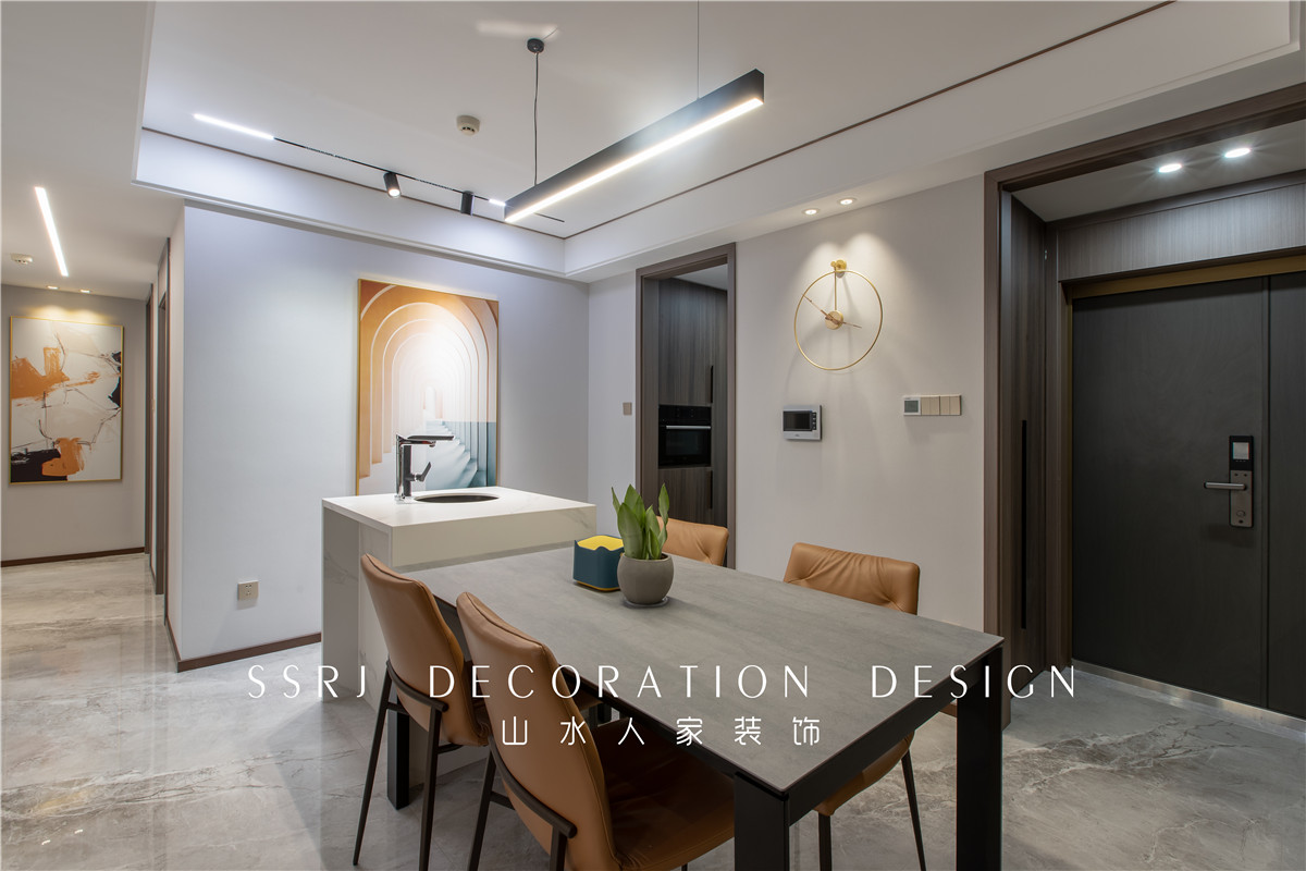 大華鉑金瑞府現代簡約風格裝修效果圖