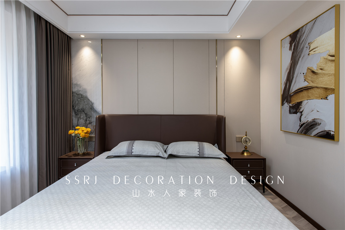 大華鉑金瑞府現代簡約風格裝修效果圖