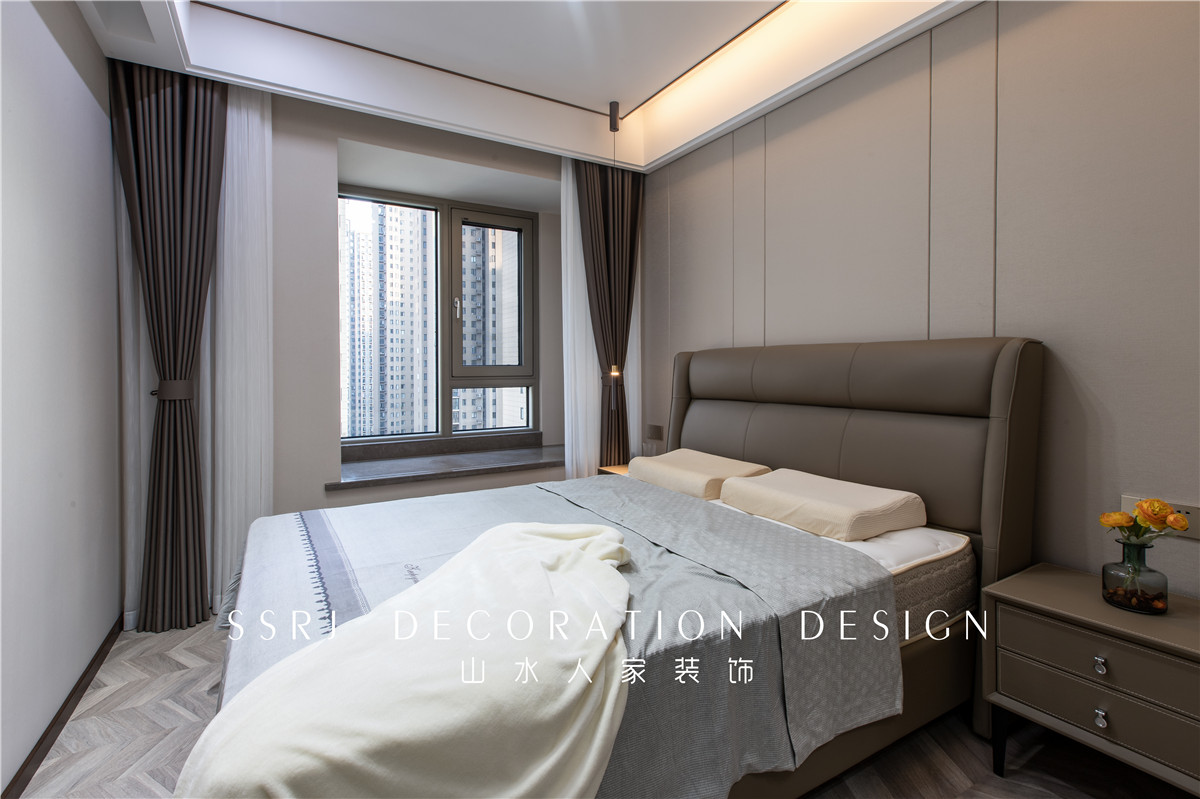 大華鉑金瑞府現代簡約風格裝修效果圖